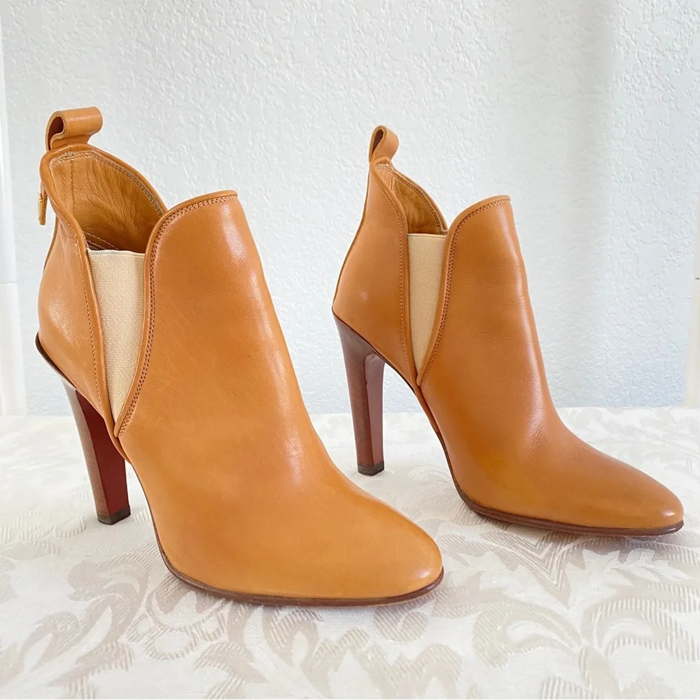 Chloe brown ankle boots - Picture 9 of 14